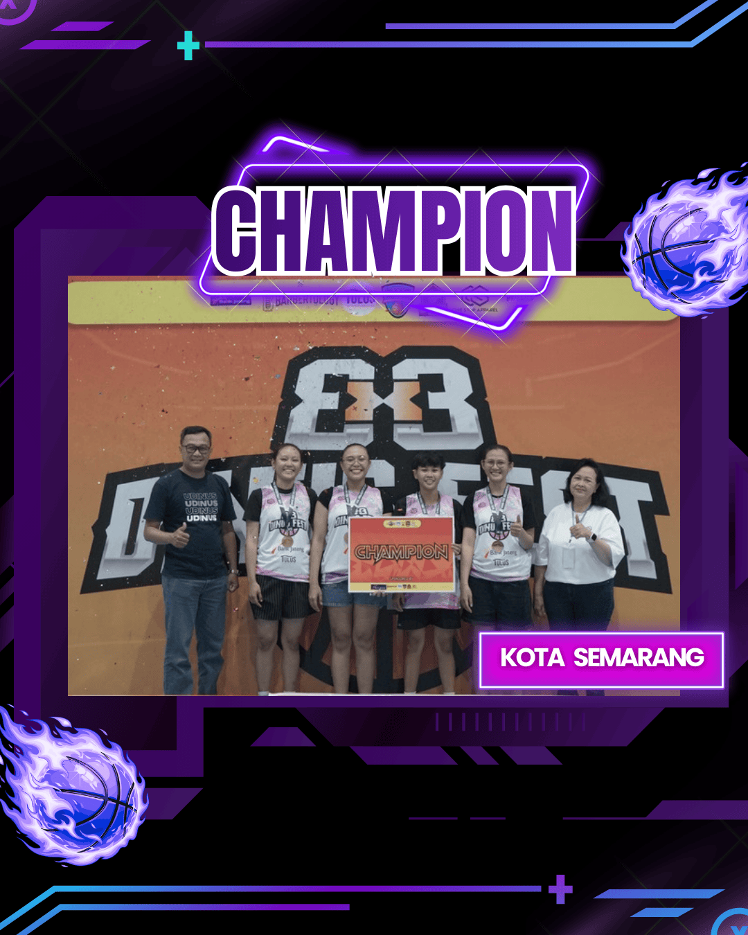 Dinus Fest 3X3 Basketball Competition